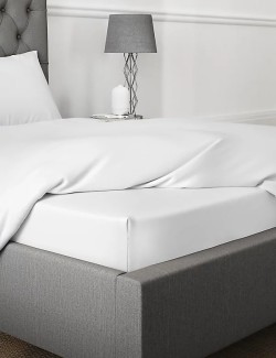 Egyptian Cotton Sateen 400 Thread Count Flat Sheet