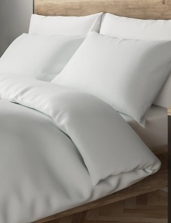 2pk Cotton Blend Non Iron Pillowcases