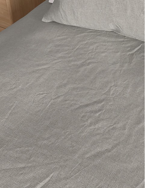 Pure Brushed Cotton Check Bedding Set