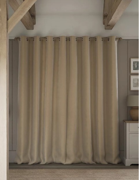 Chenille Eyelet Curtains