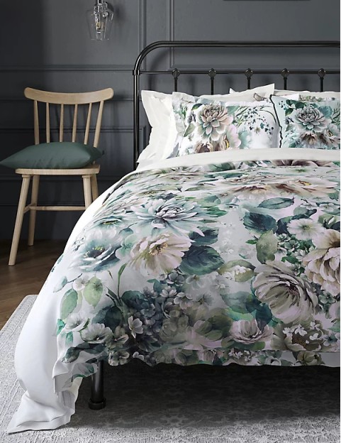 Pure Cotton Sateen Ornate Animal Bedding Set