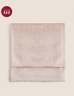 Chenille Plain Throw