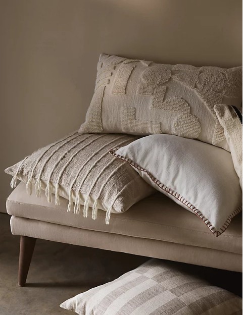 Pure Cotton Bolster Cushion