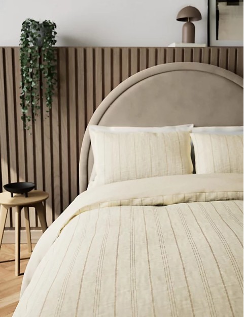 Pure Cotton Striped Bedding Set