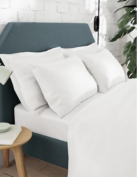 2pk Anti Allergy Pure Cotton Pillowcases