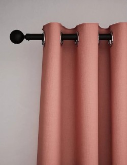 Pure Cotton Eyelet Curtains