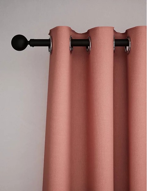 Pure Cotton Eyelet Curtains