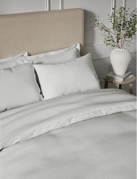 Pure Cotton Waffle Matelassé Bedding Set